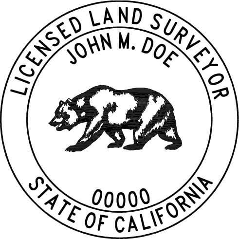 surveyor california stamp