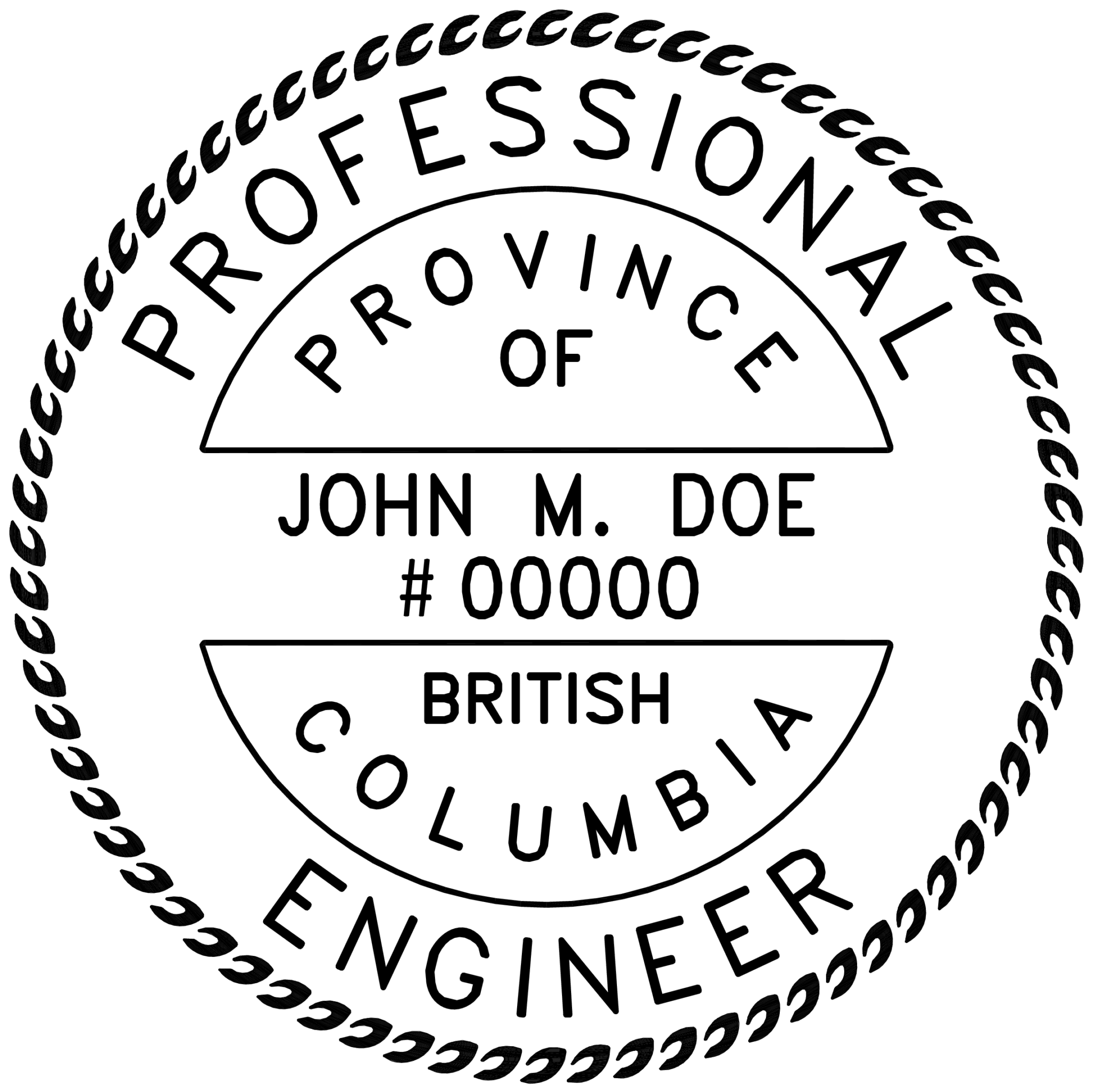 Professional Engineer Stamp PE Stamp
