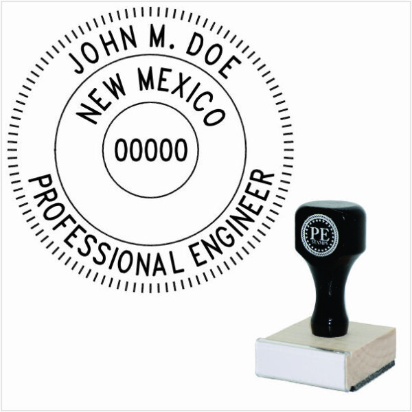 New Mexico Professional Engineer Stamp PE Stamps